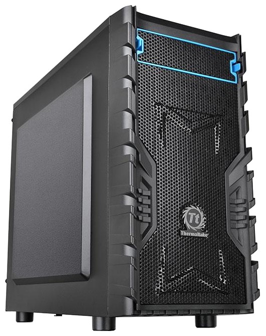 Корпус без БП Thermaltake Versa H13 CA-1D3-00S1NN-00 черный w/o PSU mATX 4x120mm 1xUSB2.0 1xUSB3.0