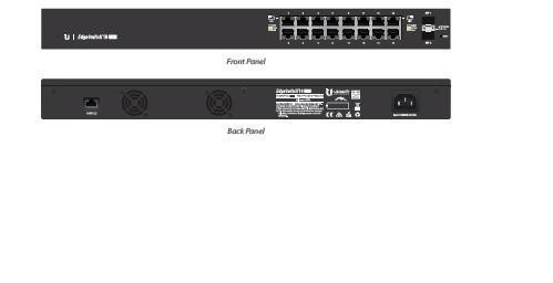 EdgeSwitch 16 (150W Model) (арт. ES-16-150W) коммутатор Ubiquiti