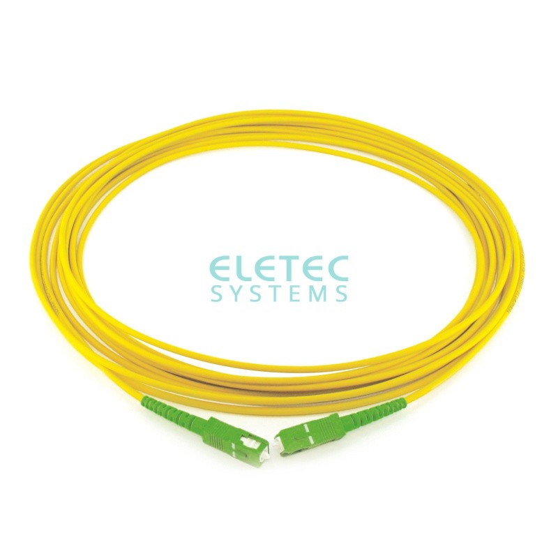 Патч-корд simplex SM SC/APC-SC/APC,3.0 мм 9/125 LSZH,20м
