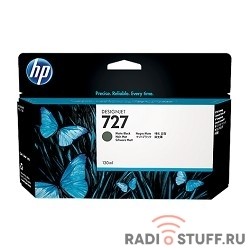 HP B3P22A Картридж №727, Matte Black {Designjet T920/T1500, Matte black (130ml)}