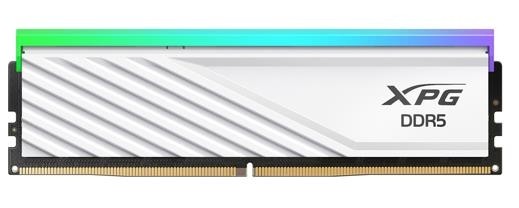 Модуль памяти ADATA XPG Lancer Blade DDR5 Общий объём памяти 16Гб Module capacity 16Гб Количество 1 6000 МГц Множитель частоты шины 32 1.4 В белый AX5U6400C3216G-SLABRWH