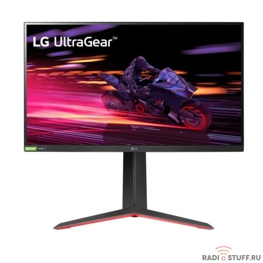 LCD LG 27'' 27GP750-B {IPS 1920x1080 240Hz 1ms 400cd 1000:1 8bit HDR10 2xHDMI2.0 DisplayPort1.4 FreeSync(Premium) G-Sync AudioOut Pivot VESA}