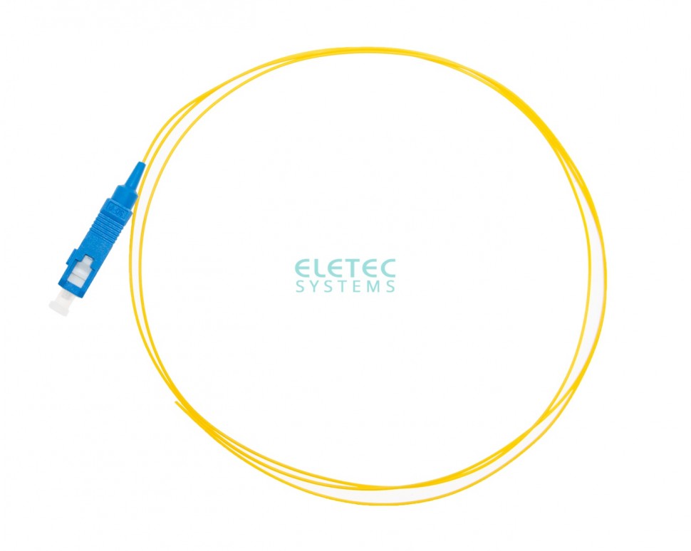 Пигтейл SM SC/UPC  buffer 0.9мм 9/125, 1,5 м