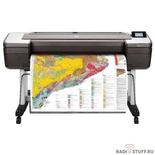HP DesignJet T1700dr 44-in Printer W6B56A#B19 {44"/1118mm, 6 colors, 4Gb (128Gb вирт), 500Gb EncrHDD, , 2 рулона с автопереключ, /PCL3/HP-GL/2, USB}  