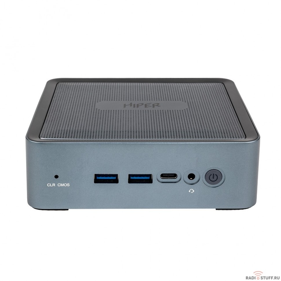 Hiper I5124R16N5WPG Nettop Hiper ED20 i5 12400P/16Gb/SSD512Gb Iris Xe/W11Pro/black