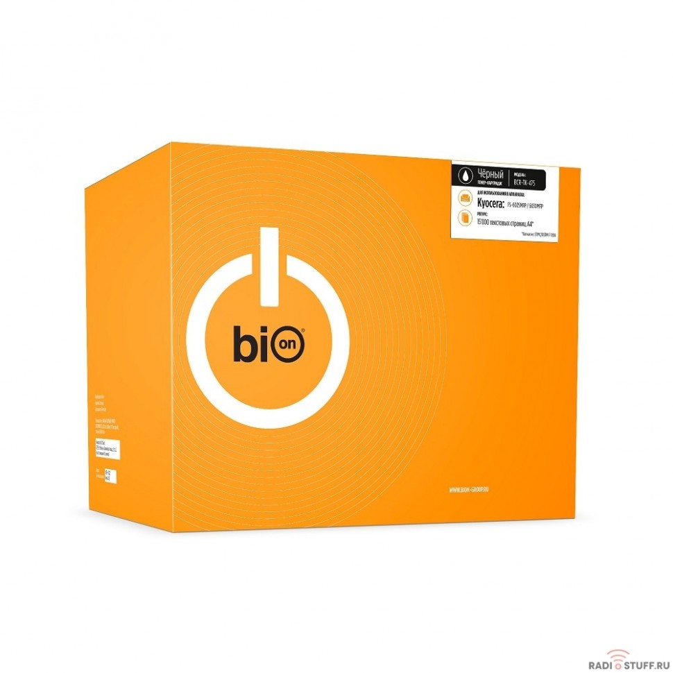 Bion TK-475 Картридж для Kyocera FS-6025MFP/6030MFP (15000  стр.), Черный