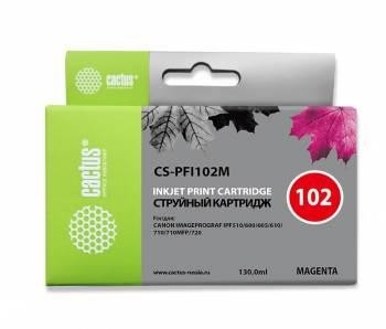 Картридж MAGENTA 130ML CS-PFI102M CACTUS