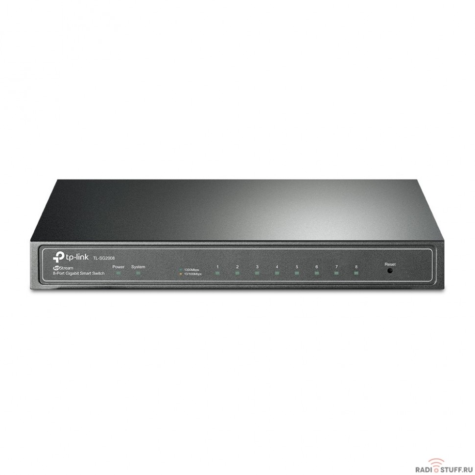 TP-Link TL-SG2008 Гигабитный 8-портовый Smart коммутатор