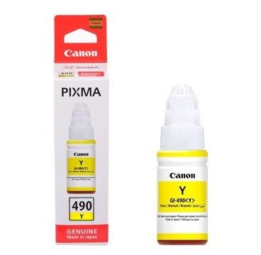 Картридж YELLOW GI-490 0666C001 CANON