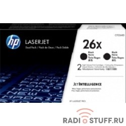 HP CF226XF/CF226XD Катридж Black для {M426fdn/M426fdw/M426dw/M402d/M402n/M402dn, (2x9000 стр.)}