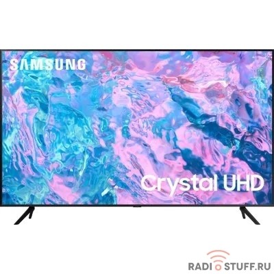 Samsung 75" UE75CU7100UXRU Series 7 черный {Ultra HD 60Hz DVB-T2 DVB-C DVB-S2 USB WiFi Smart TV (RUS)}