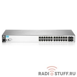 J9776A HP коммутатор HPE 2530-24G управляемый 24*10/100/1000  + 4 GbE SFP