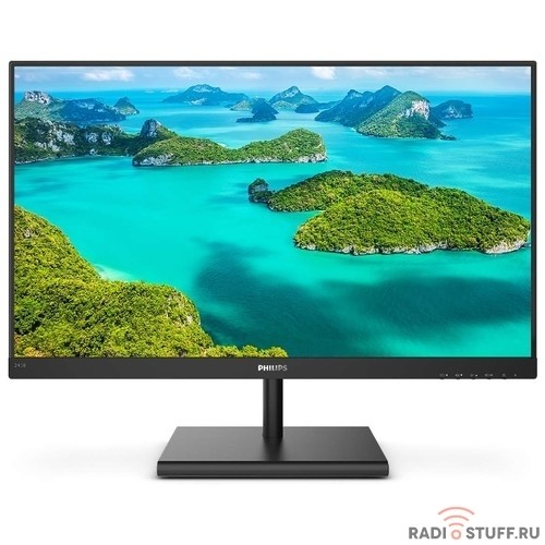 LCD PHILIPS 23.8" 245E1S(00/01) черный {IPS 2560x1440 75Hz 4ms 8bit 178/178 250cd 1000:1 10M:1, D-Sub HDMI1.4  DisplayPort1.2  AudioOut VESA}