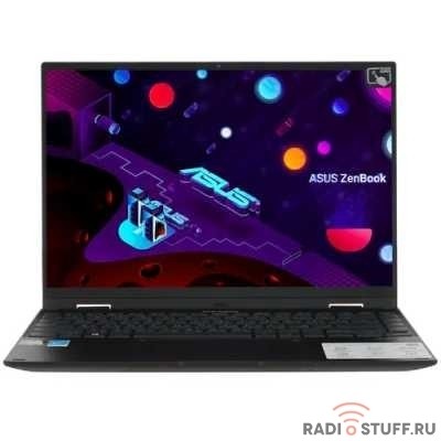 ASUS ZenBook 14 Flip OLED UN5401QA-KN219 [90NB0V31-M00AL0] Black 14" {OLED Touch Ryzen 7 5800H/16Gb/1Tb PCISSD/AMD Radeon/DOS}