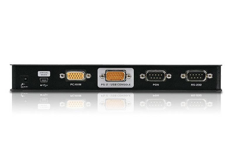 KVM-переключатель Aten CN8000A-AT-G, PS2 USB 1PORT IP VGA 